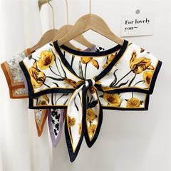 fashion printing knotted fake collar scarf wholesale Nihaojewelry