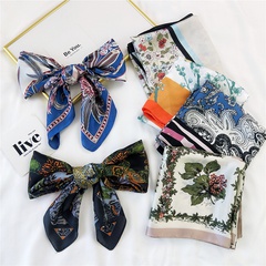 Korean style contrast color printing small square scarf wholesale Nihaojewelry