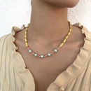 Retro bhmische Strassfarbe Miyuki Perlen geometrische Halskette Grohandel nihaojewelrypicture13