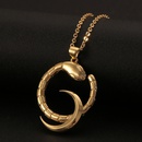 Mode Stern und Mond Kobra Anhnger Kupfer Halskette Grohandel Nihaojewelrypicture10
