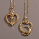 Mode Stern und Mond Kobra Anhnger Kupfer Halskette Grohandel Nihaojewelrypicture12
