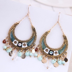 bohemian water drop long earrings wholesale Nihaojewelry