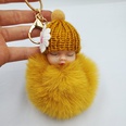 hotsale fashion new quality cute sleeping doll fur ball key ring Meng baby coin purse key pendant wholesalepicture81