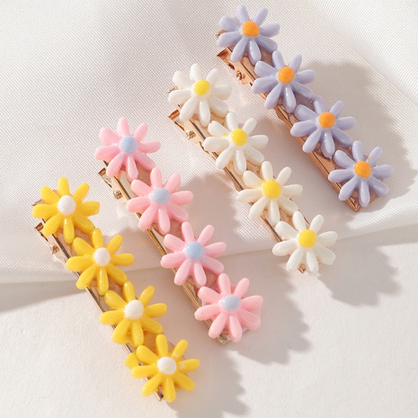 candy color flower hairpin set wholesale Nihaojewelry's discount tags