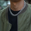 HipHopKubanische Halskette AllMatchDicke FullDiamondKette Hipster Rough und FlashDiamondMnner ins InternetPromiStreetRappicture12