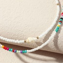 NZ2230 Naizhu neue hand gefertigte Perlen kontrast farbe Reis perlen Halskette frische pastorale Muschel kette Schlsselbein kettepicture11
