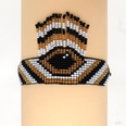 rice beads woven evil eye ethnic style bracelet wholesale jewelry Nihaojewelrypicture12