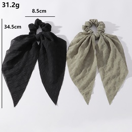 Micropleated streamer hair scrunchies wholesale Nihaojewelrypicture16