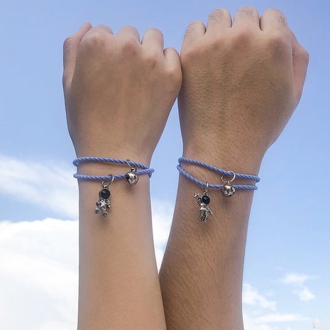 wholesale jewelry astronaut pendant adjustable couple bracelet nihaojewelry's discount tags