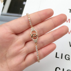 Double Pull Ring Micro Diamond Handcuffs Bracelet New Autumn Design Drawable Bracelet Qixi Gift Wholesale