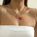 retro heart multielement necklace wholesale Nihaojewelrypicture28