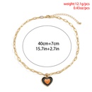 retro heart multielement necklace wholesale Nihaojewelrypicture27