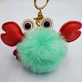 Creative PU Crab Hair Ball Keychainpicture27