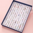 Koreanische 100 Paare verpackte Fruchttierweiche Keramikohrringe Grohandel Nihaojewelrypicture30