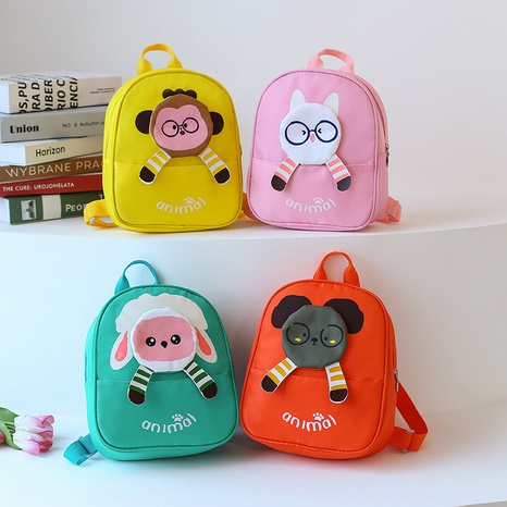 fashion Children's canvas casual cartoon anime small backpackwholesale nihaojewelry's discount tags