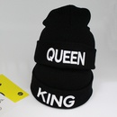 QUEEN KING letter embroidery knitted beanie wholesale Nihaojewelrypicture11