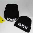 QUEEN KING letter embroidery knitted beanie wholesale Nihaojewelrypicture12
