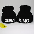 QUEEN KING letter embroidery knitted beanie wholesale Nihaojewelrypicture14