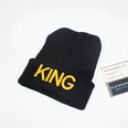 QUEEN KING letter embroidery knitted beanie wholesale Nihaojewelrypicture18