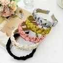 retro solid color fabric braided braid headband wholesale Nihaojewelrypicture19