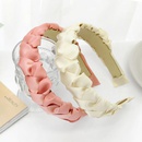 retro solid color fabric braided braid headband wholesale Nihaojewelrypicture18
