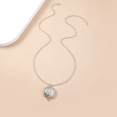 wholesale jewelry simple hollow pattern luminous pendant necklace nihaojewelry