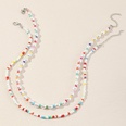 Collar de perlas de imitacin estilo Pastoral bohemio con cuentas de colores de diseo Nz2232picture15