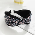 Korean floral fabric color matching knotted headband wholesale Nihaojewelrypicture17