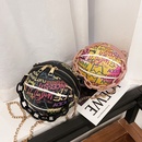 graffiti acrylic chain single shoulder ball shape handbag wholesale Nihaojewelrypicture19