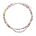 Nihaojewelry Schmuck Bhmische Buchstabenperlen mehrschichtige Halskette Grohandelpicture21