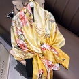 Korean fashion artificial long silk scarfpicture85