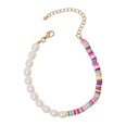 Pearl short clavicle chainBohemian ethnic style colored necklacepicture23