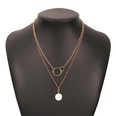 fashion simple doublelayer pendant necklacepicture19