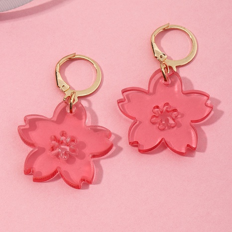 vente en gros bijoux couleur fleur pendentif boucles d'oreilles pour enfants nihaojewelry's discount tags