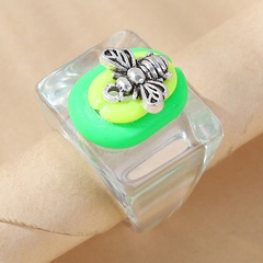 wholesale jewelry bee hit color wide ring nihaojewelry