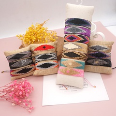 geometric miyuki beads handmade woven ethnic style wide bracelet wholesale jewelry Nihaojewelry
