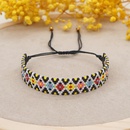 flower geometric handmade Miyuki bead ethnic style bracelet wholesale jewelry Nihaojewelrypicture11