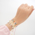 rainbow daisy flower miyuki bead woven stacking bracelet wholesale jewelry Nihaojewelrypicture12