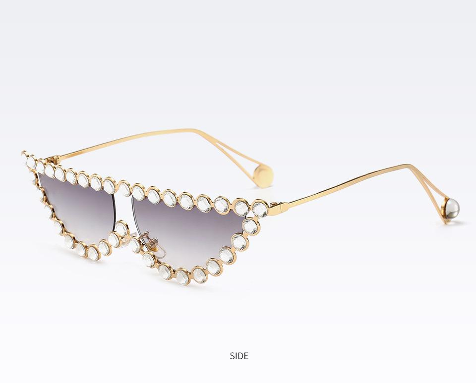 diamond-studded cat eye sunglasses—7