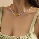 lettre ethnique colore A tag couleur correspondant collier de perles miyuki en gros Nihaojewelrypicture10
