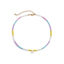 lettre ethnique colore A tag couleur correspondant collier de perles miyuki en gros Nihaojewelrypicture14