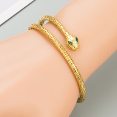 fashion trend double snake shape open bracelet wholesale Nihaojewelry
