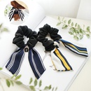 Korea Fashion OL Striped Bowknot Long Ribbon Scrunchies Grohandel Nihaojewelrypicture18