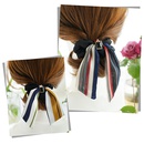Korea Fashion OL Striped Bowknot Long Ribbon Scrunchies Grohandel Nihaojewelrypicture22