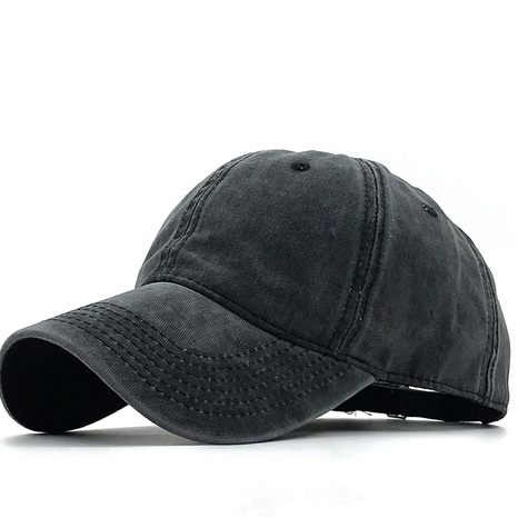 Sombrero de béisbol apenado de algodón lavado coreano al por mayor Nihaojewelry's discount tags
