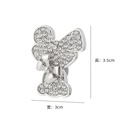 Korea bow bear alloy diamond brooch wholesale Nihaojewelrypicture14