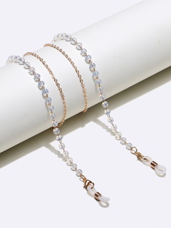 wholesale opal beads splicing glasses chain nihaojewelry
