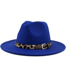Fashion leopard belt woolen jazz hat wholesale Nihaojewelrypicture26