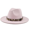 Fashion leopard belt woolen jazz hat wholesale Nihaojewelrypicture36