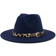 Fashion leopard belt woolen jazz hat wholesale Nihaojewelrypicture41